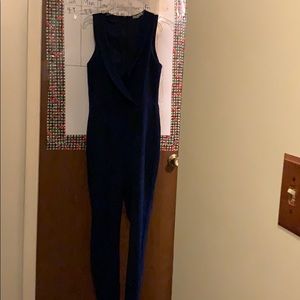 Navy blue jumpsuit